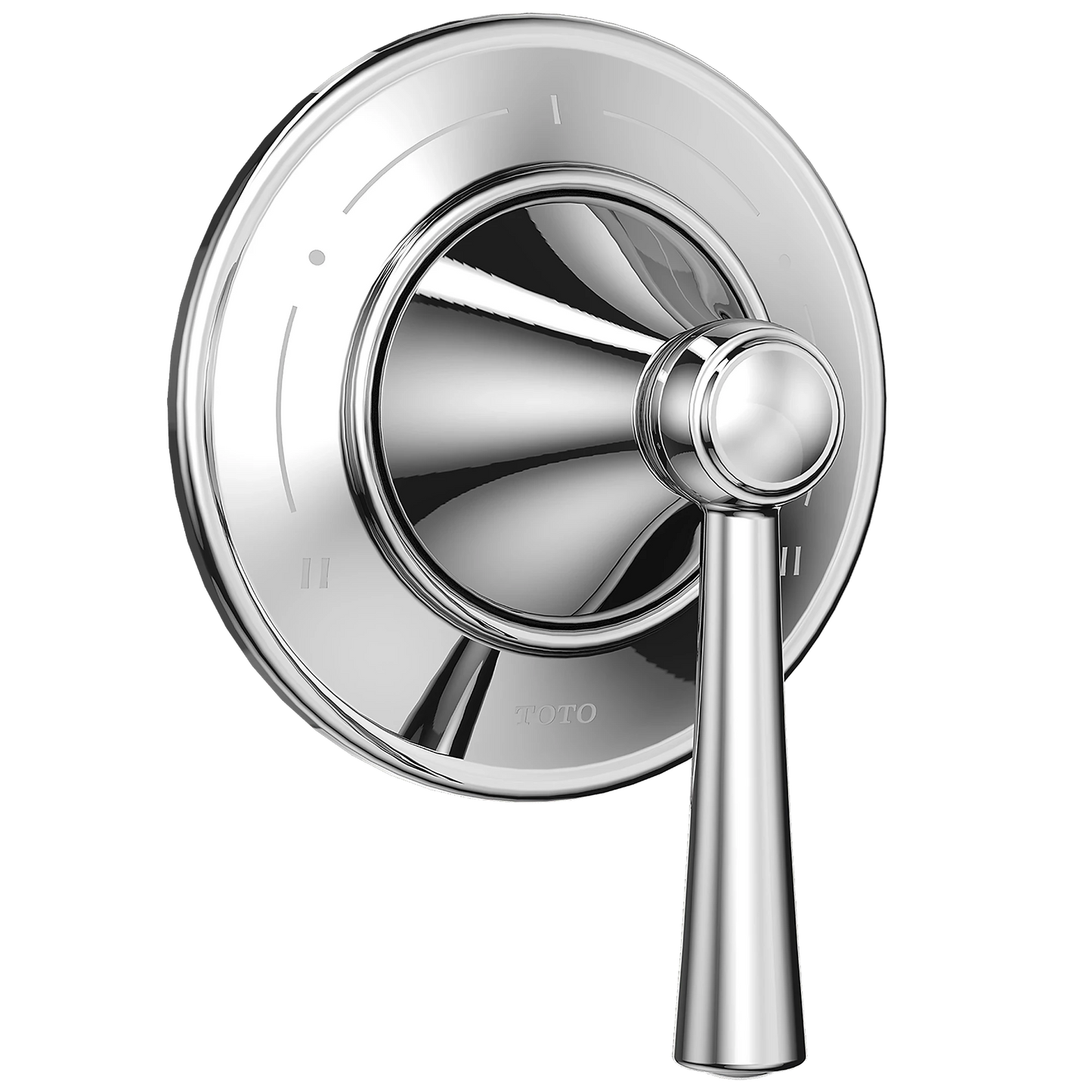 TOTO Silas Polished Chrome Three-Way Diverter Trim With Off