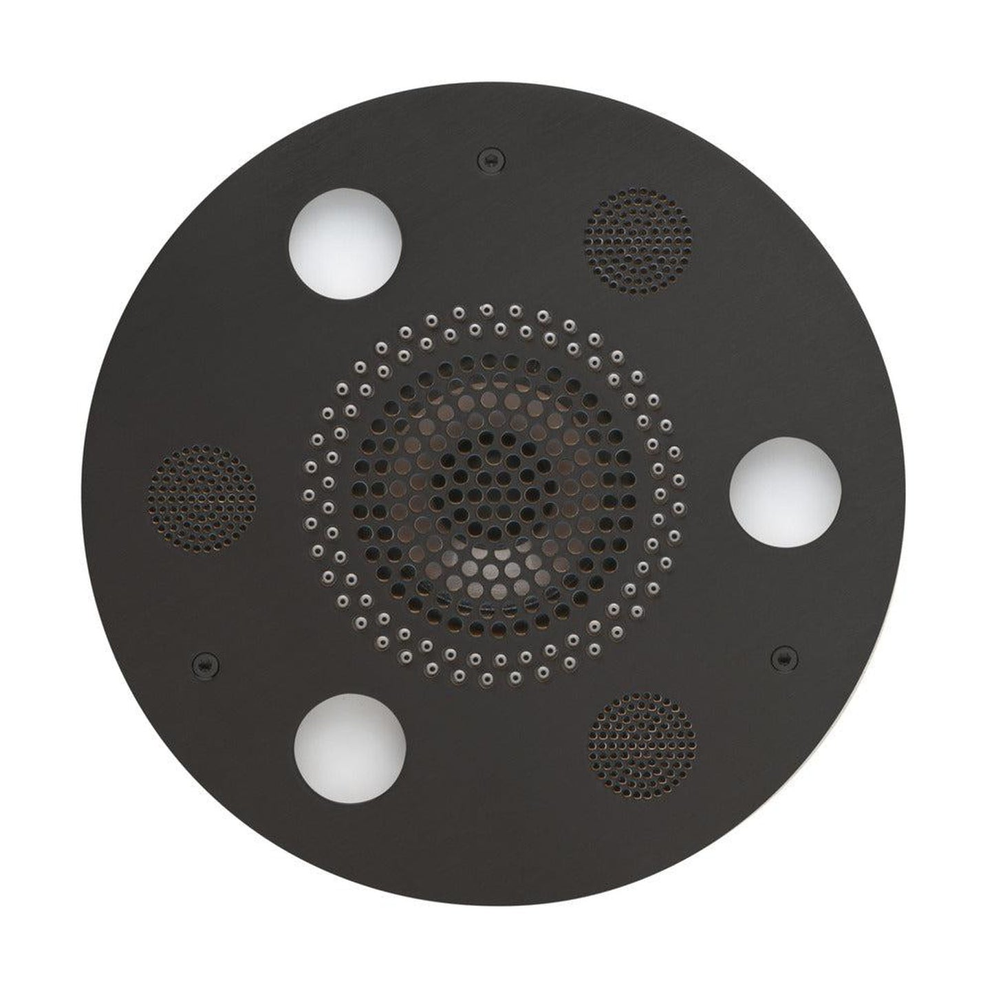 ThermaSol 10" Matte Black Finish Round Serenity Advanced Light, Sound and Rain System