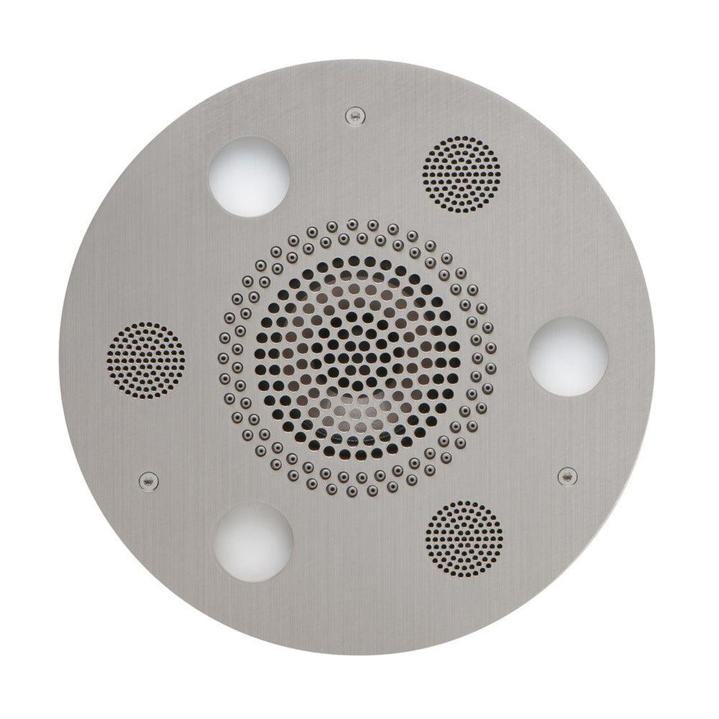 ThermaSol 10" Satin Chrome Finish Round Serenity Advanced Light, Sound and Rain System