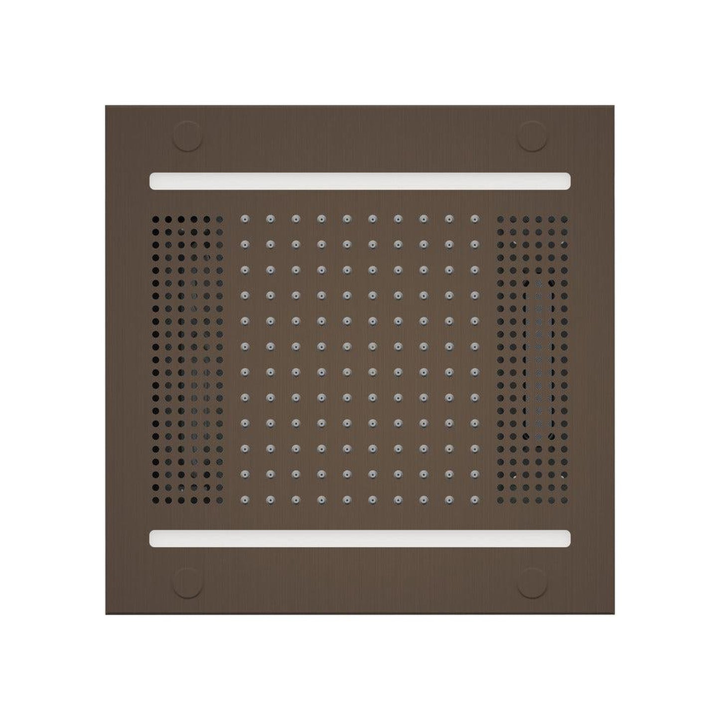 ThermaSol 14" x 14" Oil Rubbed Bronze Finish Hydrovive Light, Sound and Rain System