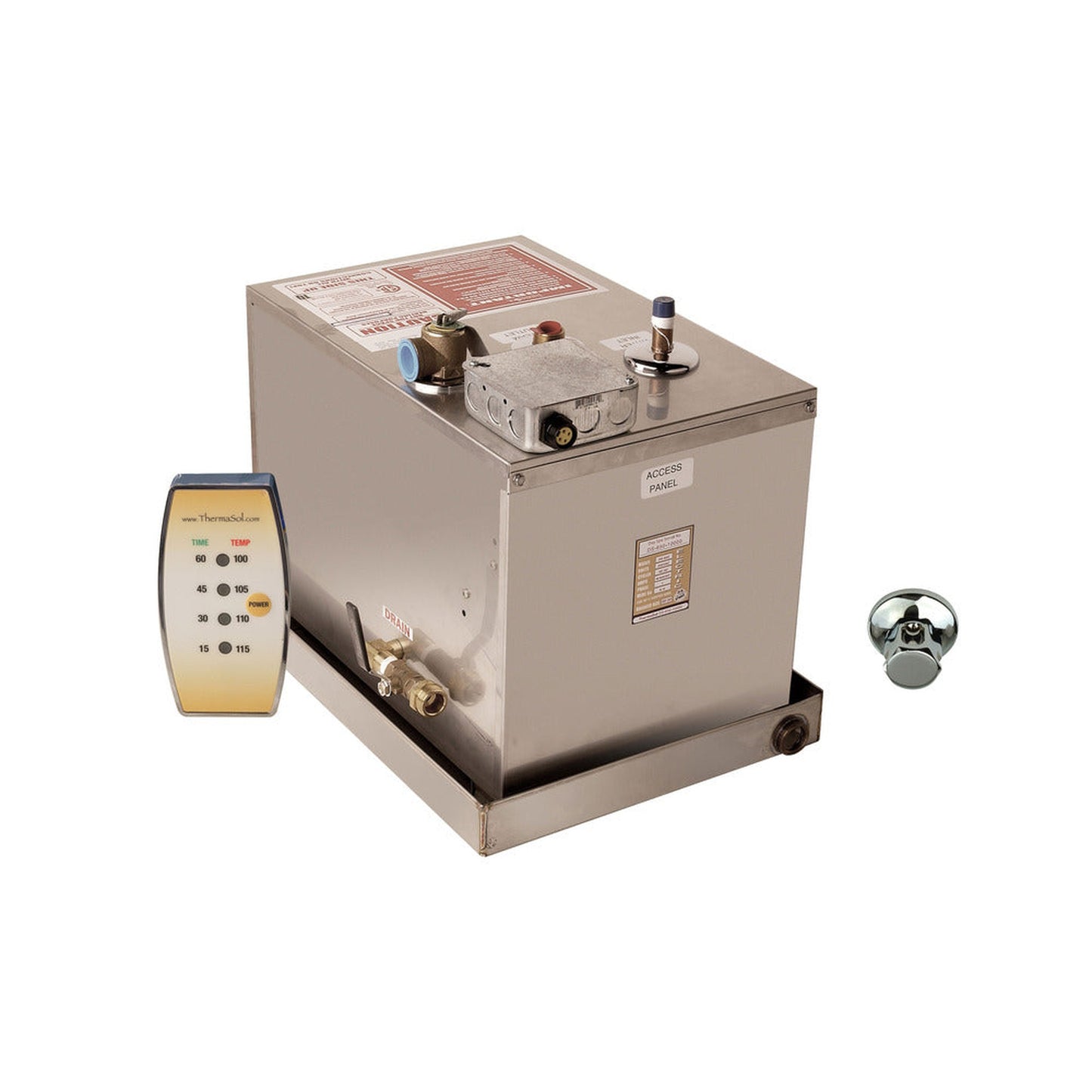 ThermaSol 150 Cu. Ft. 10kW Day Spa 4-Room Steam Generator