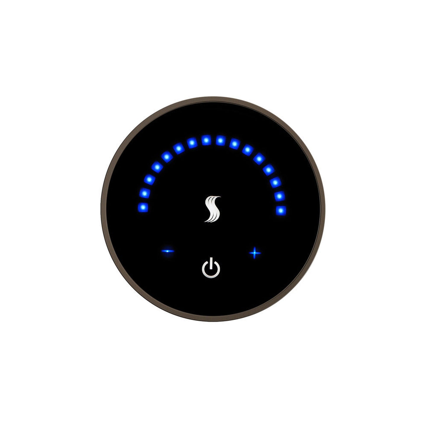 ThermaSol 3" Oil Rubbed Bronze Finish Wall-Mount MicroTouch Controller - Round