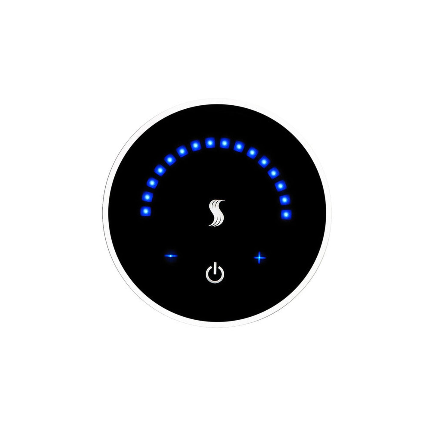 ThermaSol 3" White Finish Wall-Mount MicroTouch Controller - Round