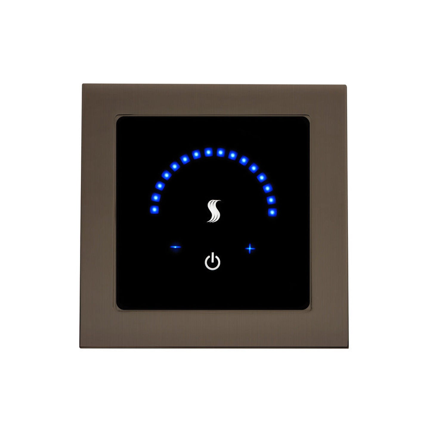 ThermaSol 4" Oil Rubbed Bronze Finish Recessed MicroTouch Controller - Square
