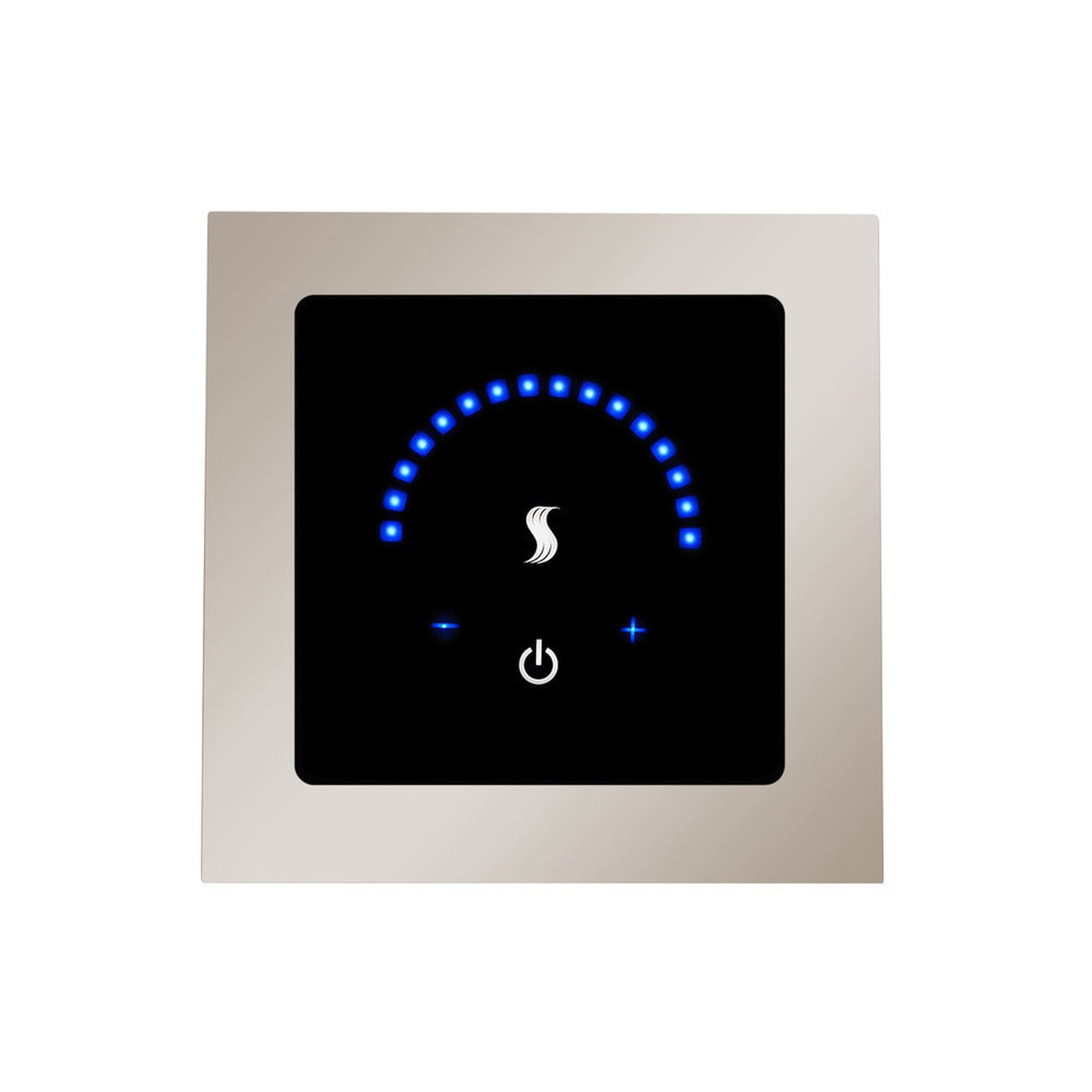 ThermaSol 4" Polished Nickel Finish Recessed MicroTouch Controller - Square