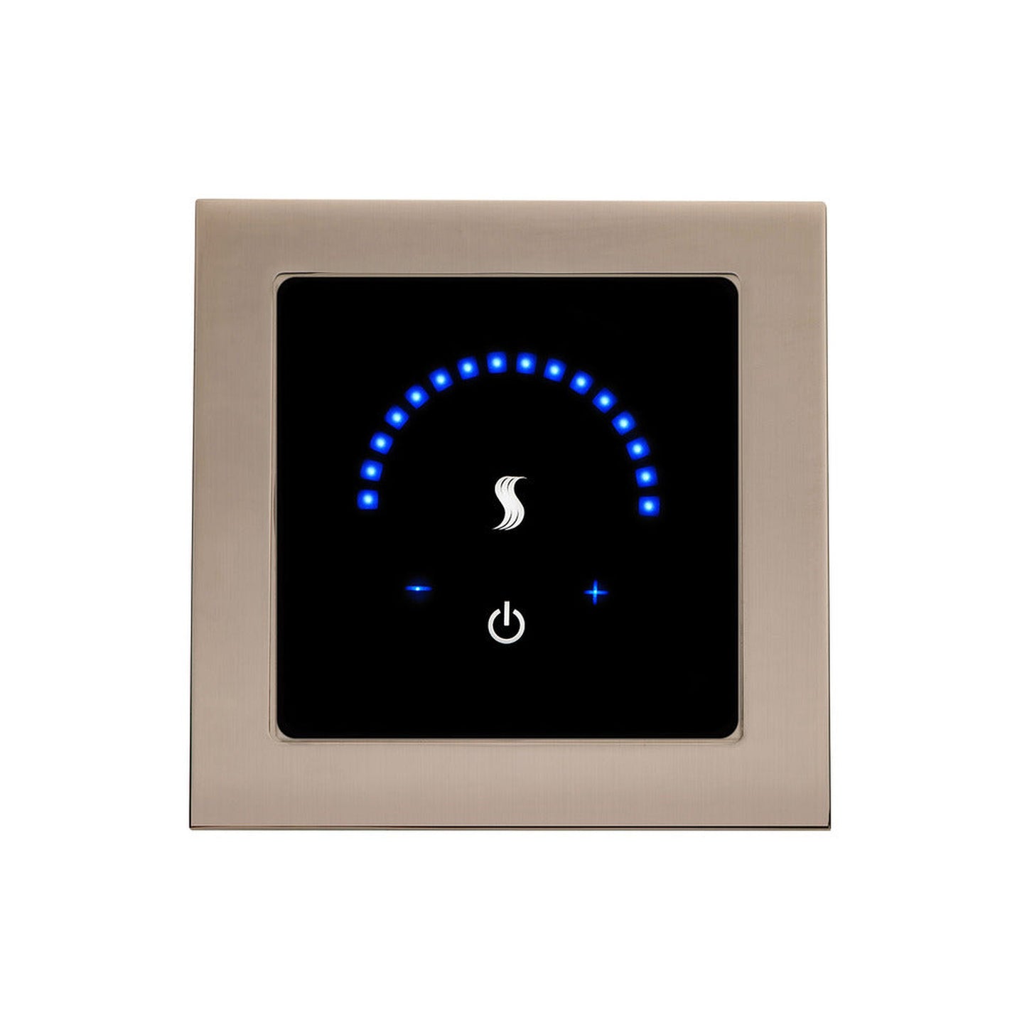 ThermaSol 4" Satin Nickel Finish Recessed MicroTouch Controller - Square