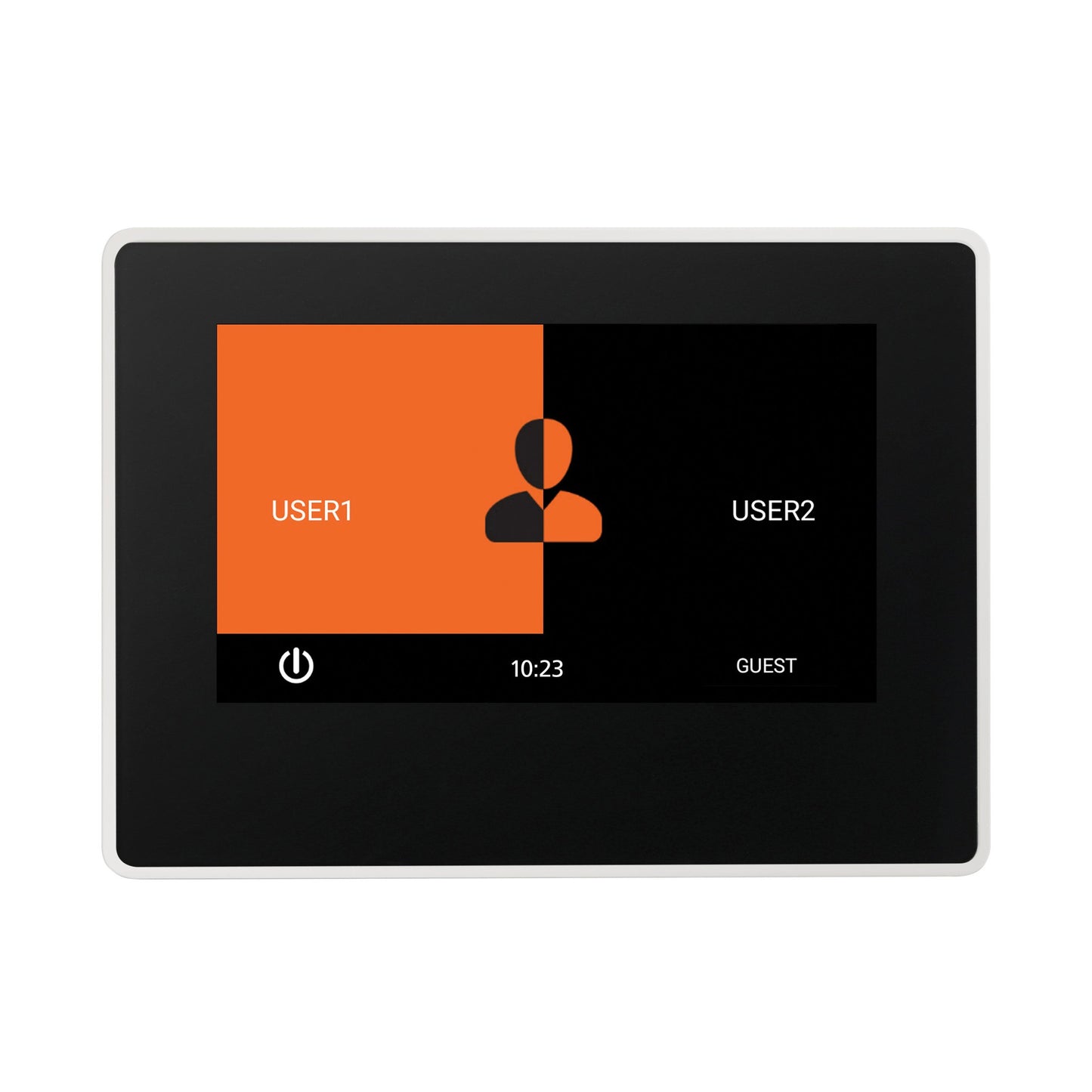 ThermaSol 7" White Finish ThermaTouch Controller