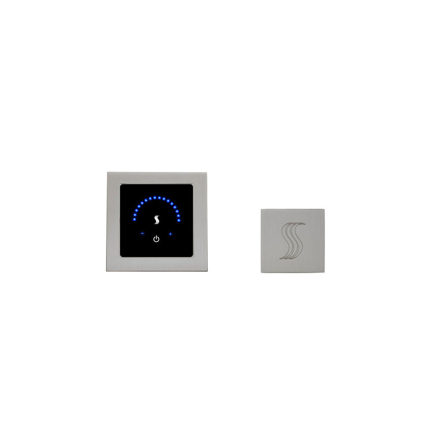 ThermaSol Satin Chrome Finish MicroTouch and Square SteamVection