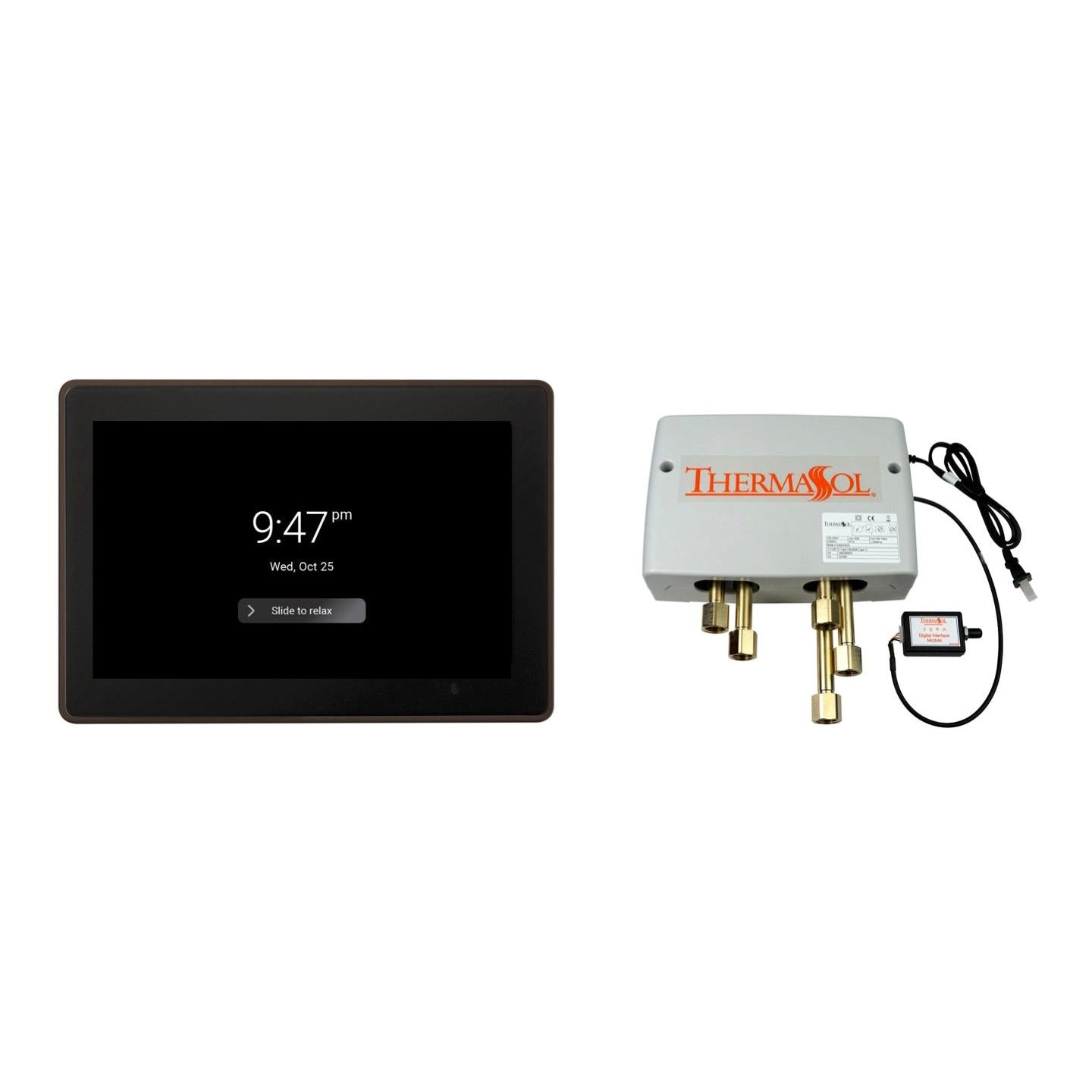 Thermasol ThermaTouch2 15 Control Oil Rubbed Bronze Digital Shower Package