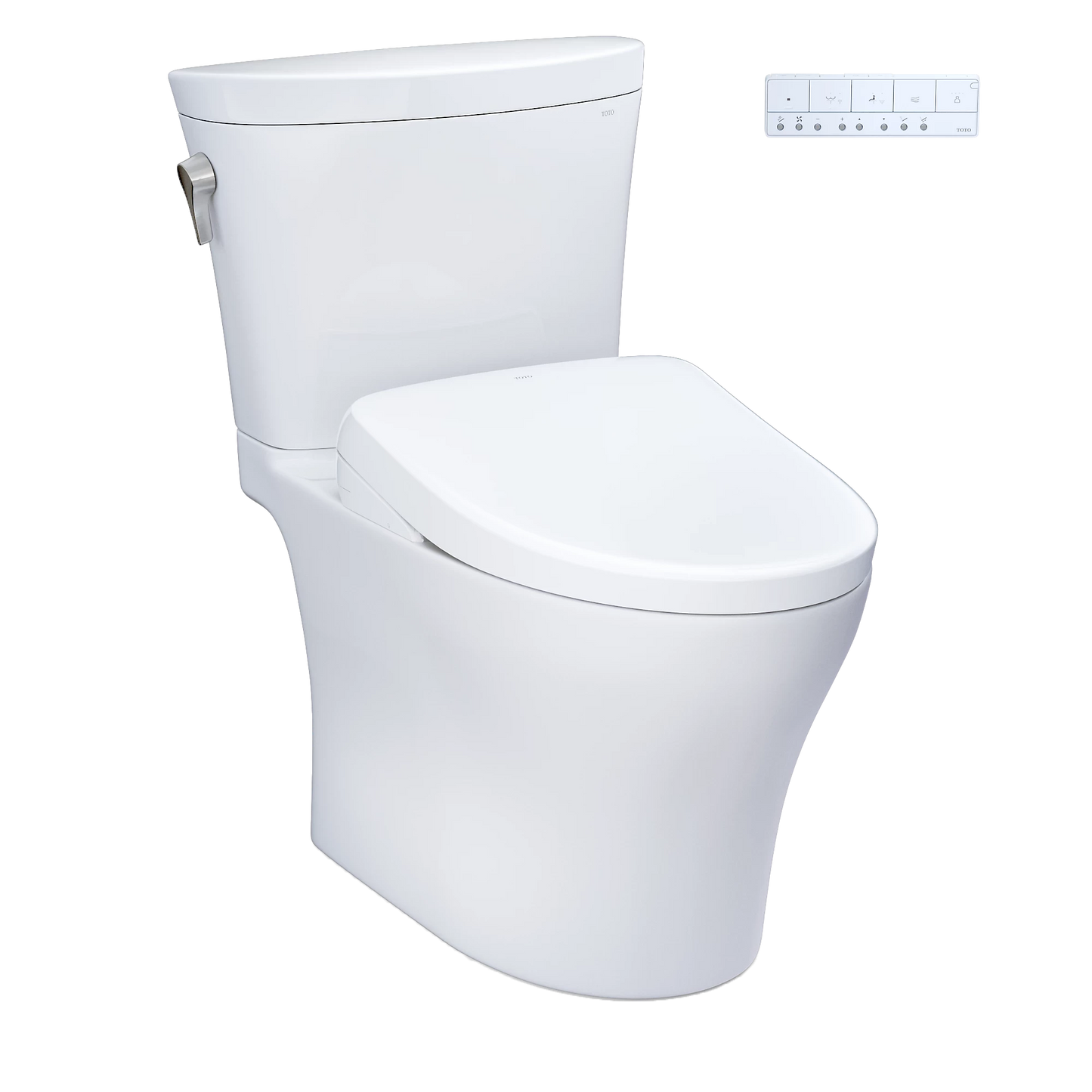 TOTO Aquia IV Arc Cotton Washlet S7A Two Piece Toilet