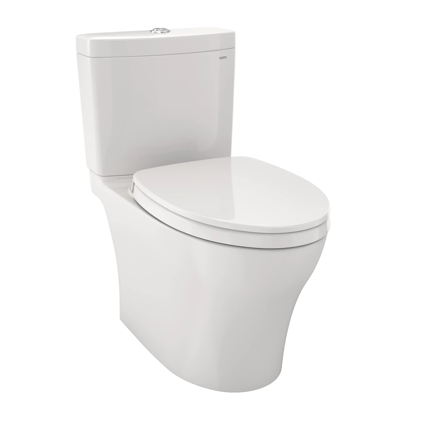 TOTO Aquia IV Colonial White Two-Piece Toilet