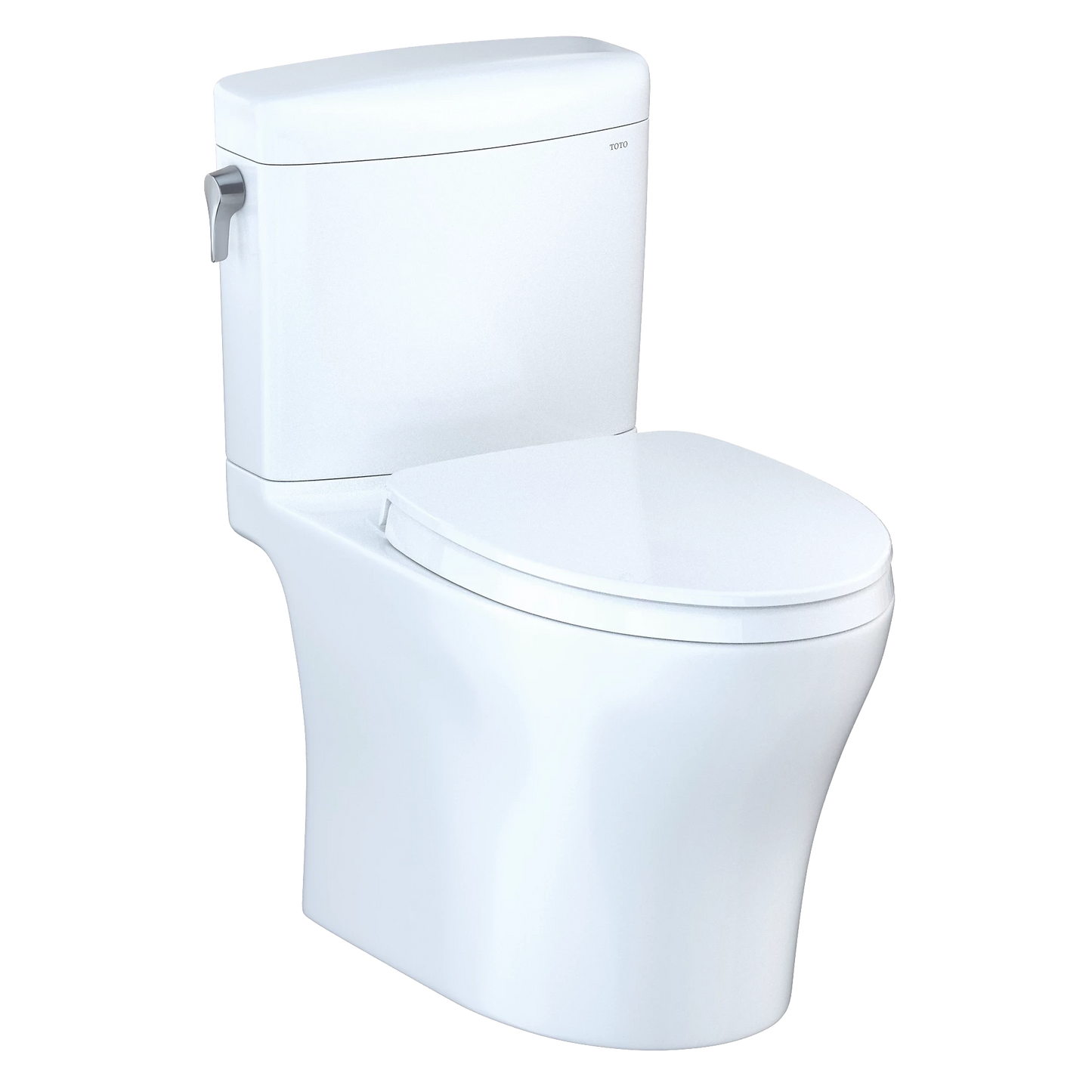 TOTO Aquia IV Cube Cotton Two-Piece Toilet