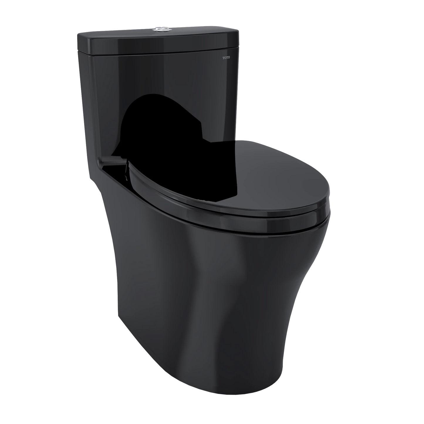 TOTO Aquia IV Ebony 1.28 and 0.9 GPF One-Piece Toilet
