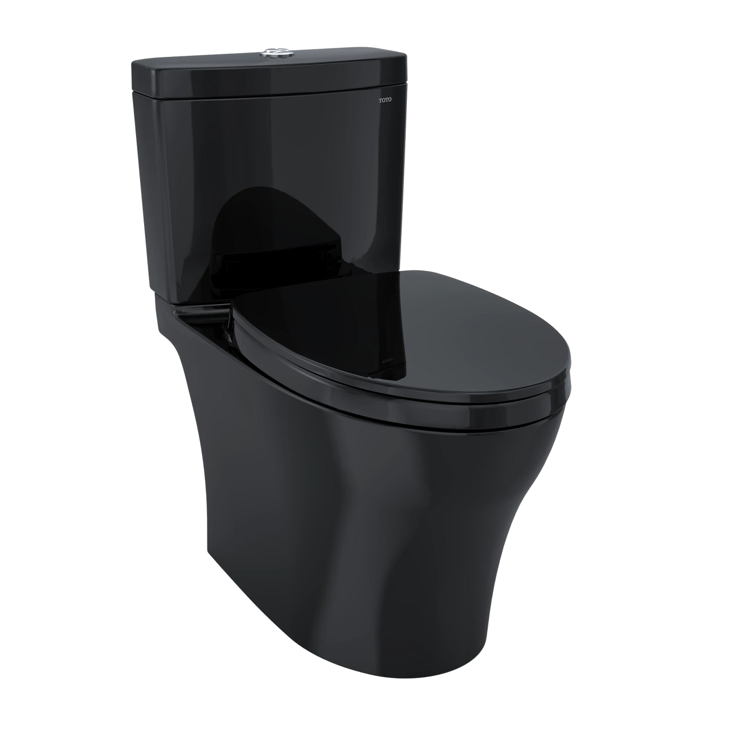 TOTO Aquia IV Ebony Two-Piece Toilet