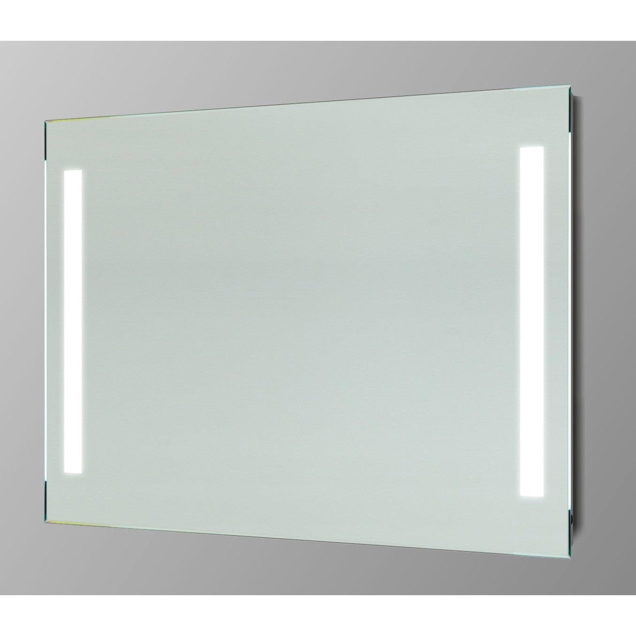 Vanity Art 36" W x 28" H LED Lighted Bathroom Vanity Wall Mirror With ...