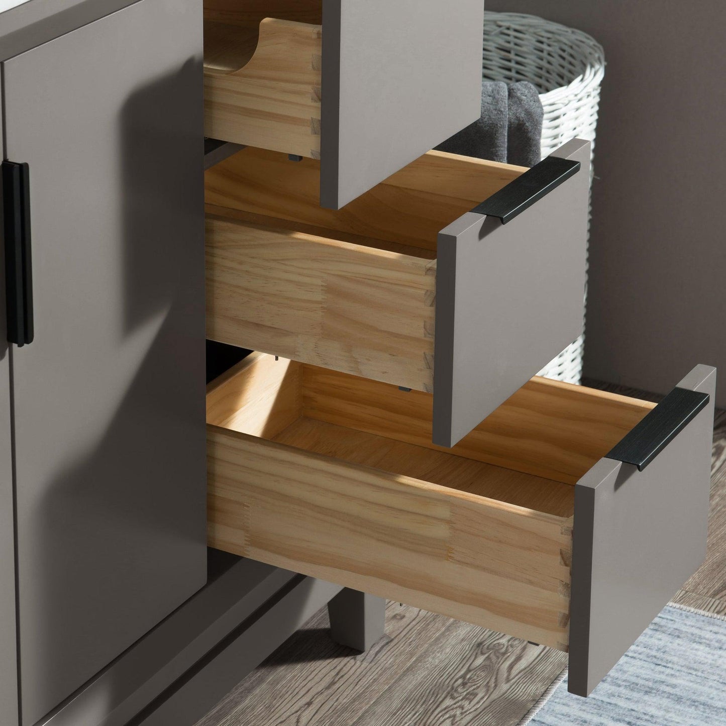 Water Creation Elizabeth 36" Single Sink Carrara White Marble Vanity In Cashmere Grey With Matching Mirror and F2-0012-03-TL Lavatory Faucet