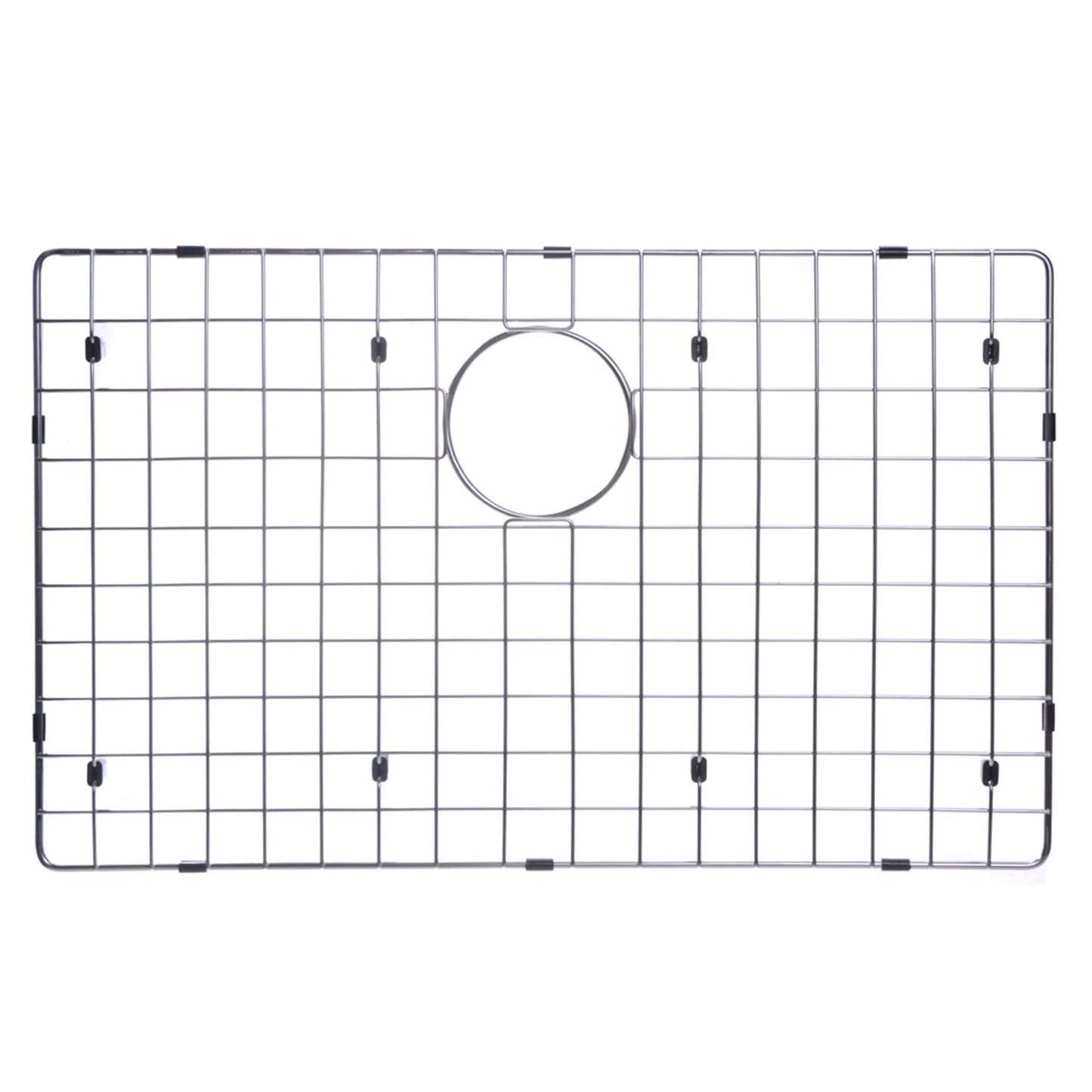Water Creation Zero Radius Single Bowl Stainless Steel Hand Made Undermount 30 Inch X 19 Inch Sink With Drain, Strainer, And Bottom Grid
