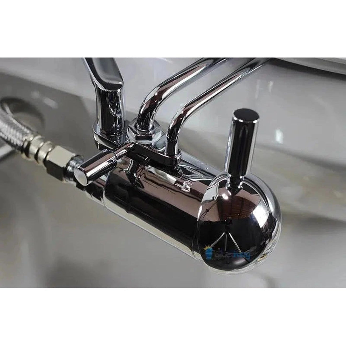 Wholesale Bidets GoBidet 2003C Chrome Bidet Attachment (For 1 and 2 Piece Toilets)-2003C