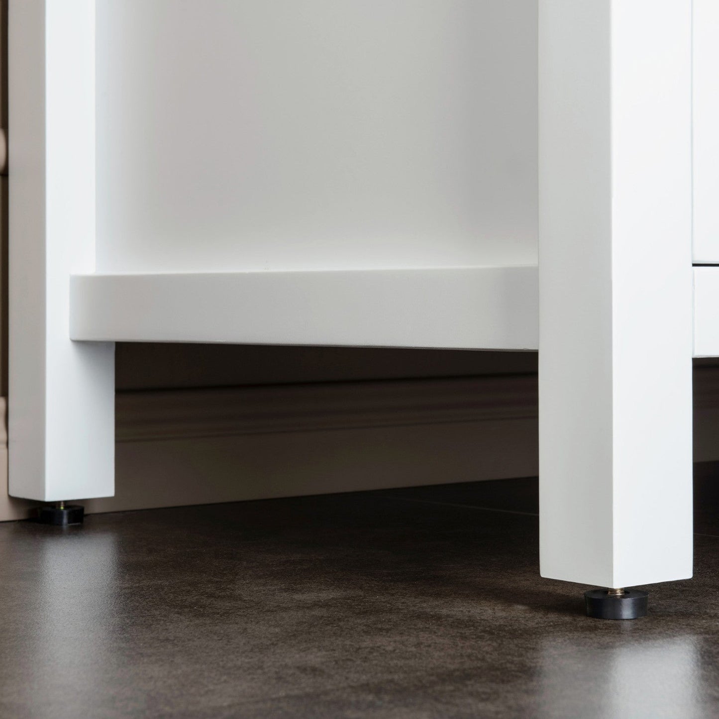 Woodbridge Milan 37" White Solid Wood Vanity Base and Carrara White Marble Top, Single Basin With Pre-Drilled Single Faucet Hole