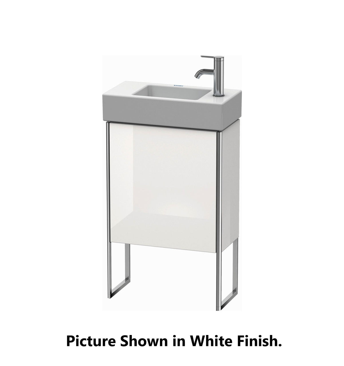 Duravit XSquare 19" Cappuccino One Door Floorstanding Vanity Unit (XS4471L8686)