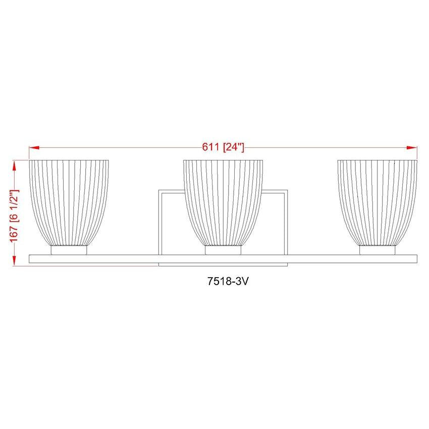 Z-Lite Naya 3-Light Medium Bulb Base Brushed Nickel Steel Frame Matte Opal Glass Shade Vanity Light