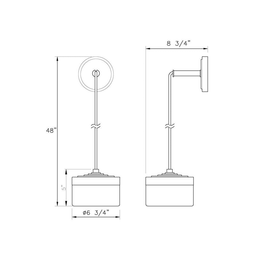 Z-Lite Renaud 7" 1-Light LED-Integrated Modern Gold Steel Frame Feathered White Glass Shade Wall Sconce