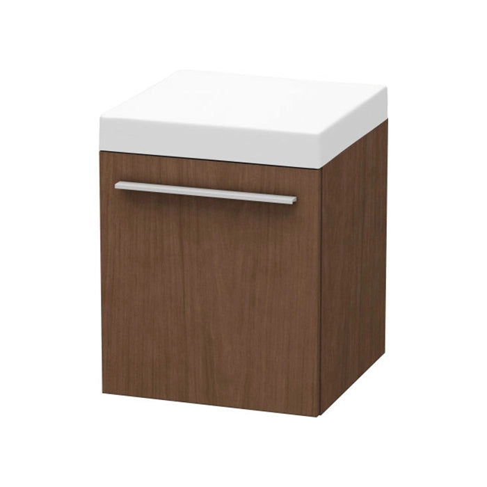Duravit X-Large 16" x 16" x 20" American Walnut Finish Mobile Storage Unit (XL270401313)