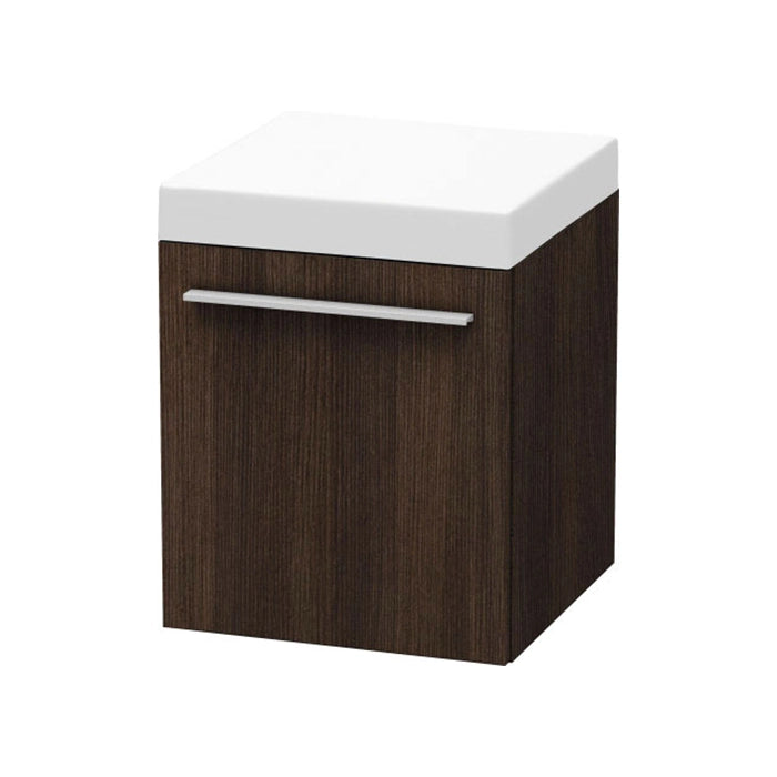 Duravit X-Large 16" x 16" x 20" Chestnut Dark Finish Mobile Storage Unit (XL270405353)