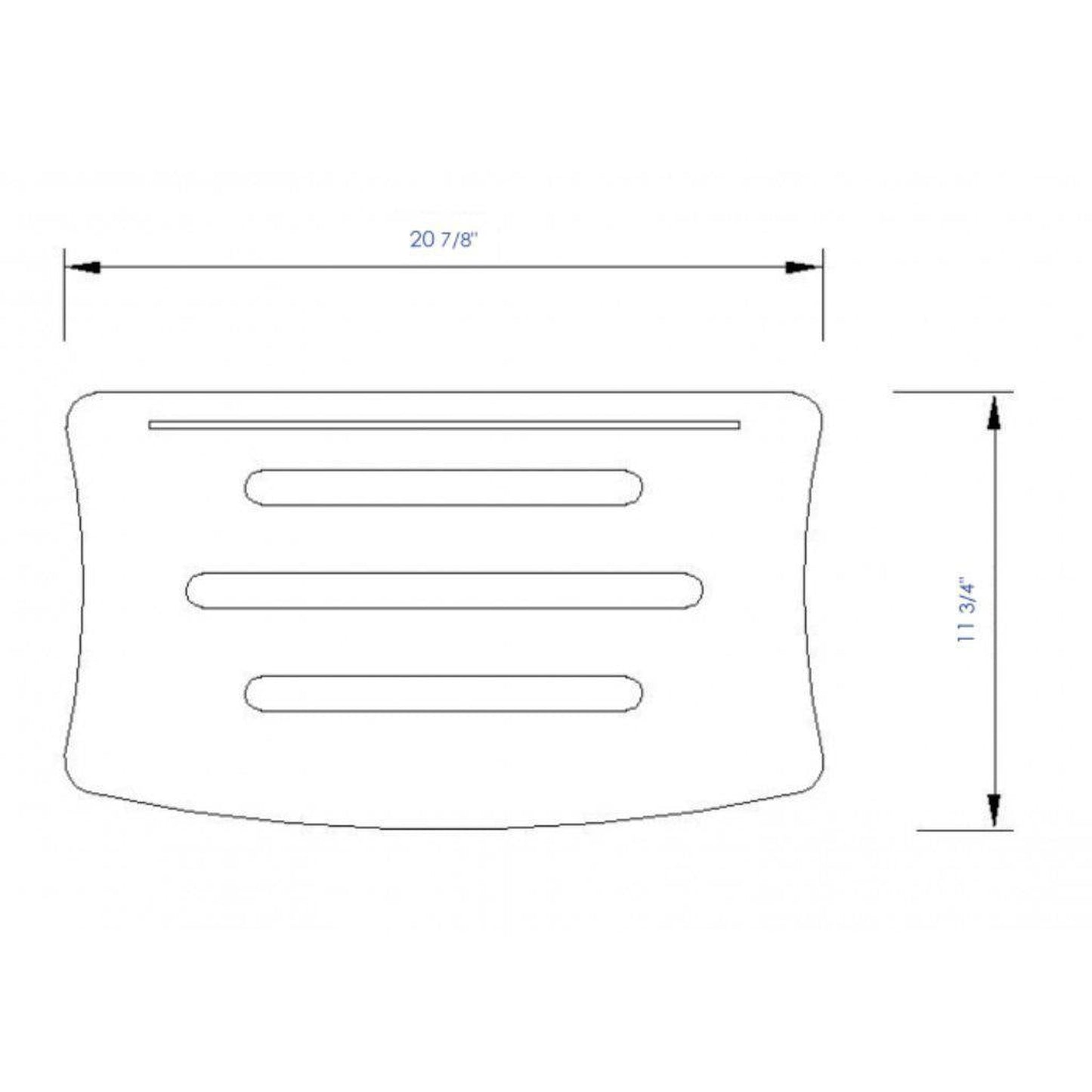 ALFI Brand AB5512 Wooden Over The Tub Portable Caddy Tray Bathroom Accessory