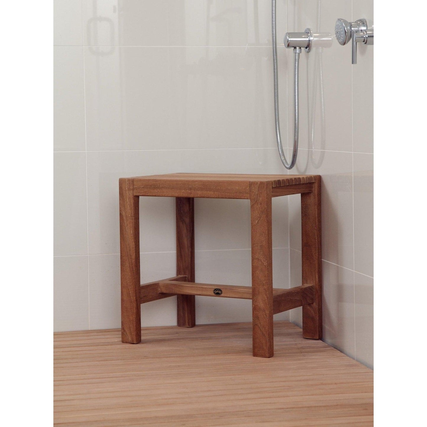 ARB Teak & Specialties Fiji 24" Solid Teak Wood Shower Bench