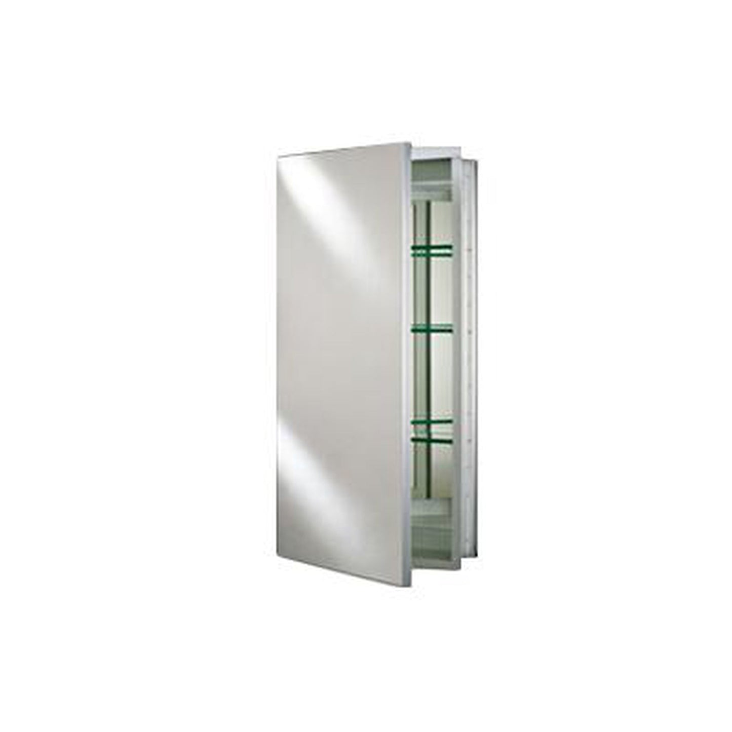 Afina Broadway 15" x 30" Recessed Reversible Hinged Single Door Polished Edge Medicine Cabinet