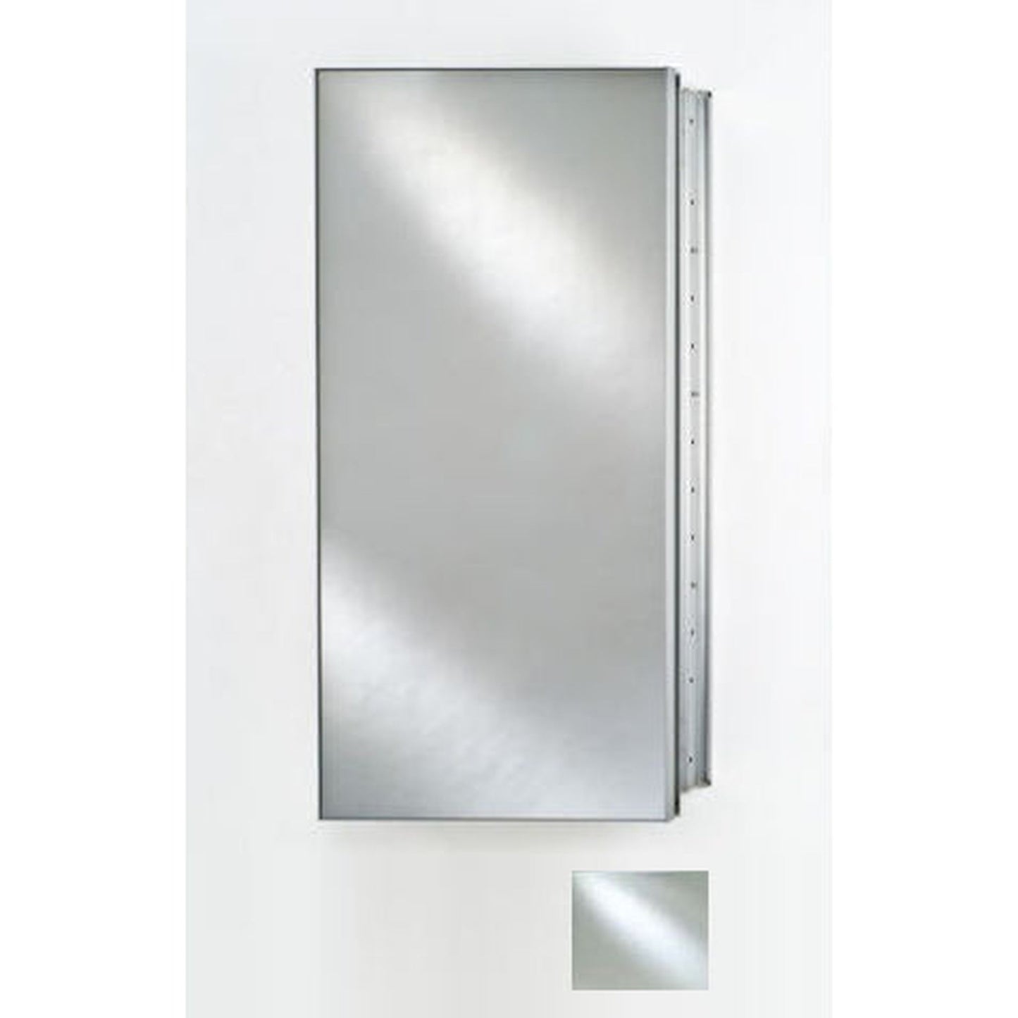 Afina Broadway 15" x 36" Recessed Reversible Hinged Single Door Beveled Edge Medicine Cabinet