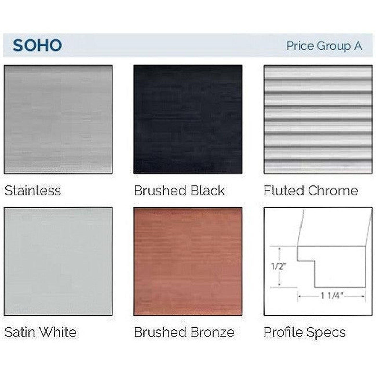Afina Signature 20" x 30" Soho Stainless Recessed Reversible Hinged Single Door Medicine Cabinet With Beveled Edge Mirror