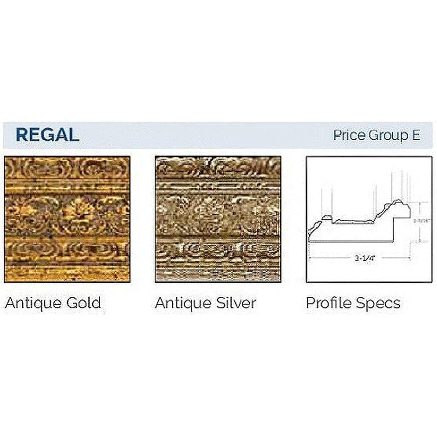 Afina Signature 33" x 23" Regal Antique Gold Recessed Retro-Fit Double Door Medicine Cabinet With Beveled Edge Mirror