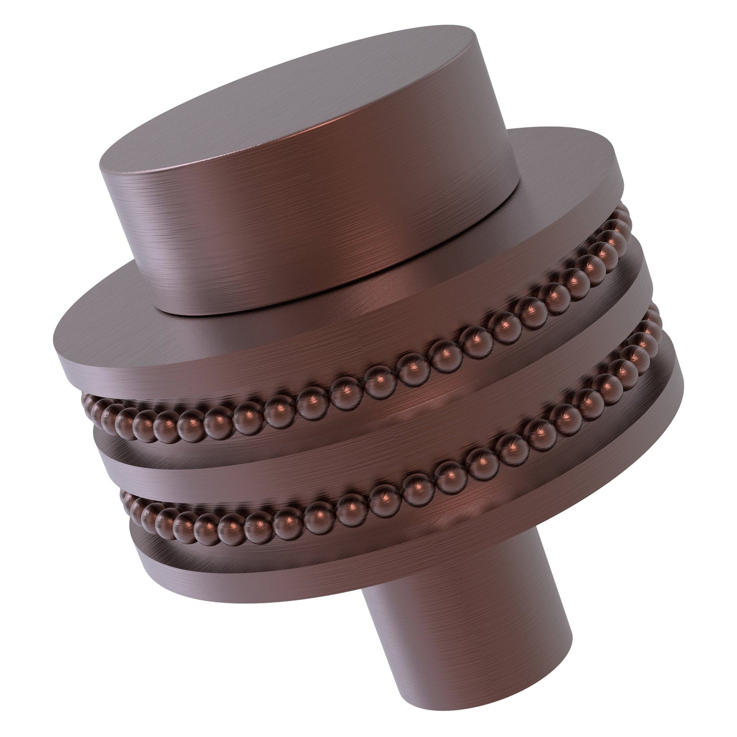 Allied Brass 101D 1.5" Antique Copper Solid Brass Cabinet Knob