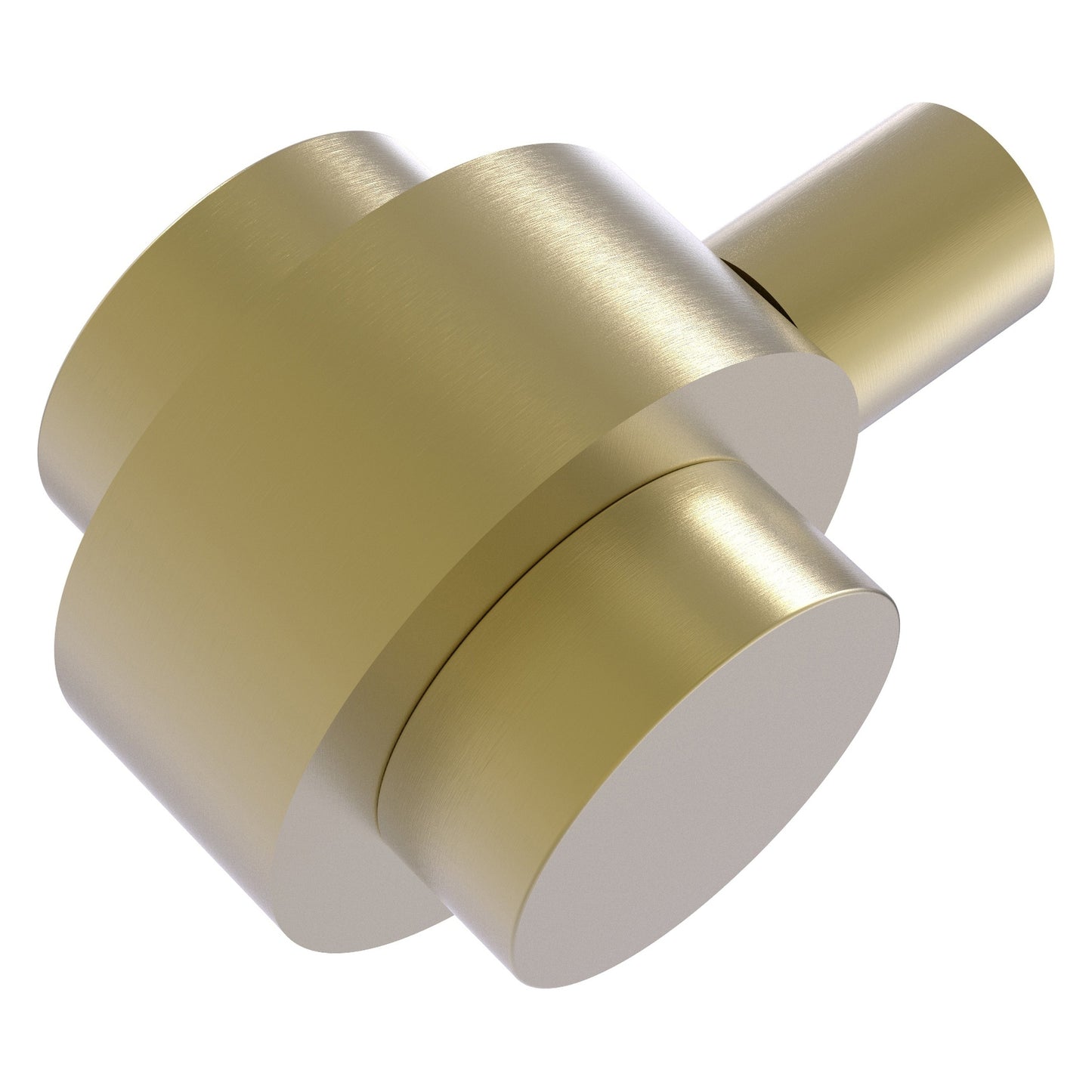 Allied Brass 102 1.5" Satin Brass Solid Brass Cabinet Knob