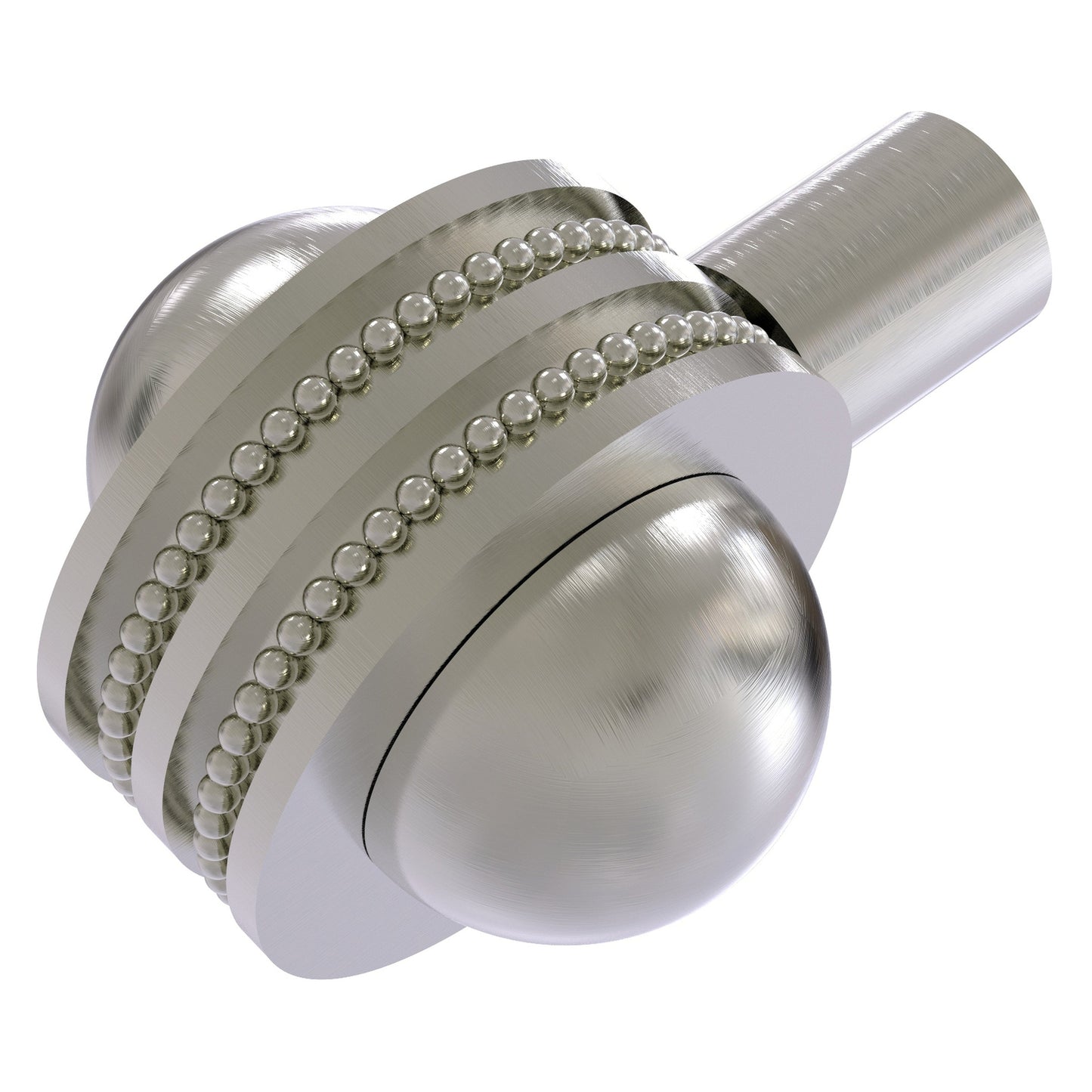 Allied Brass 102AD 1.5" Satin Nickel Solid Brass Cabinet Knob