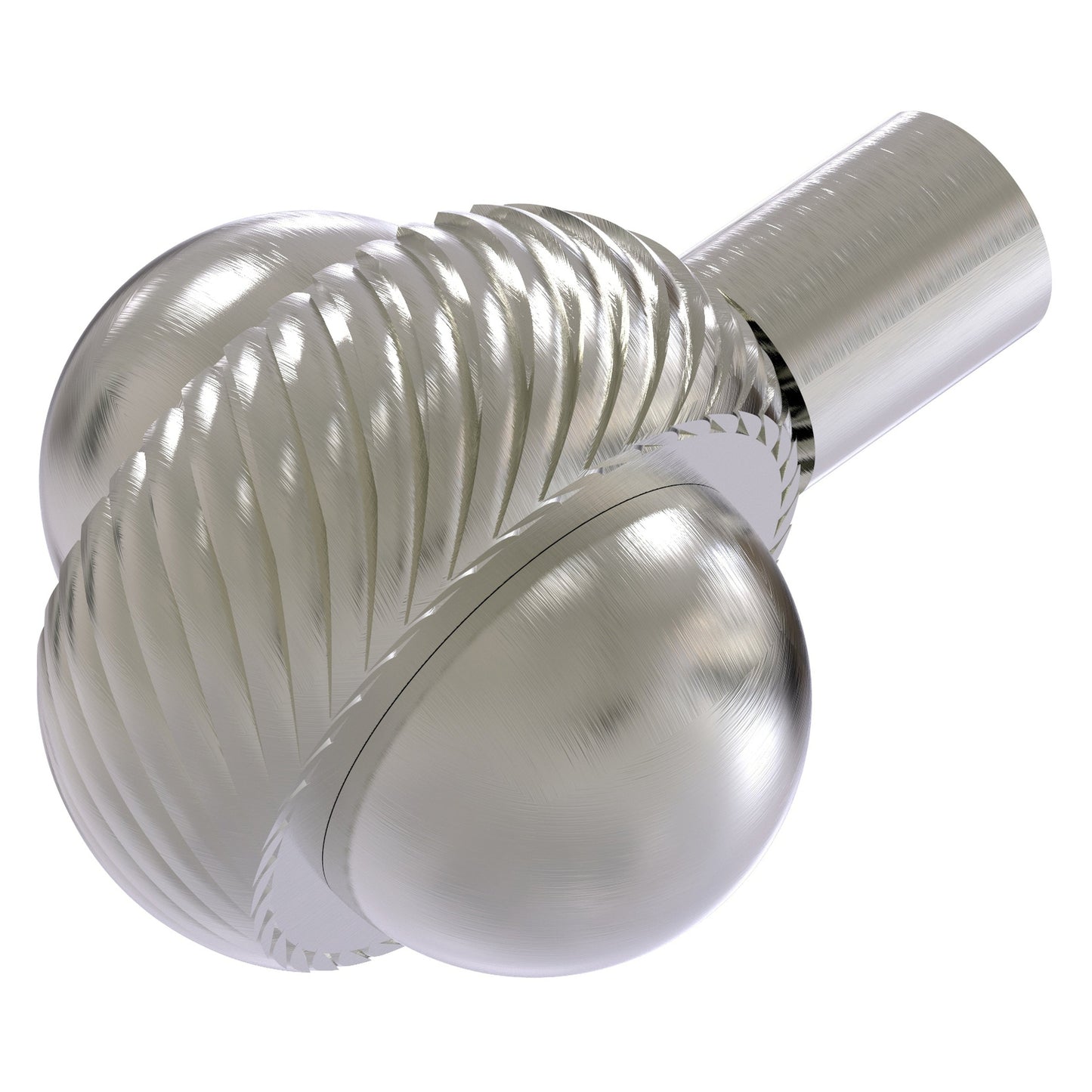 Allied Brass 102AT 1.5" Satin Nickel Solid Brass Cabinet Knob