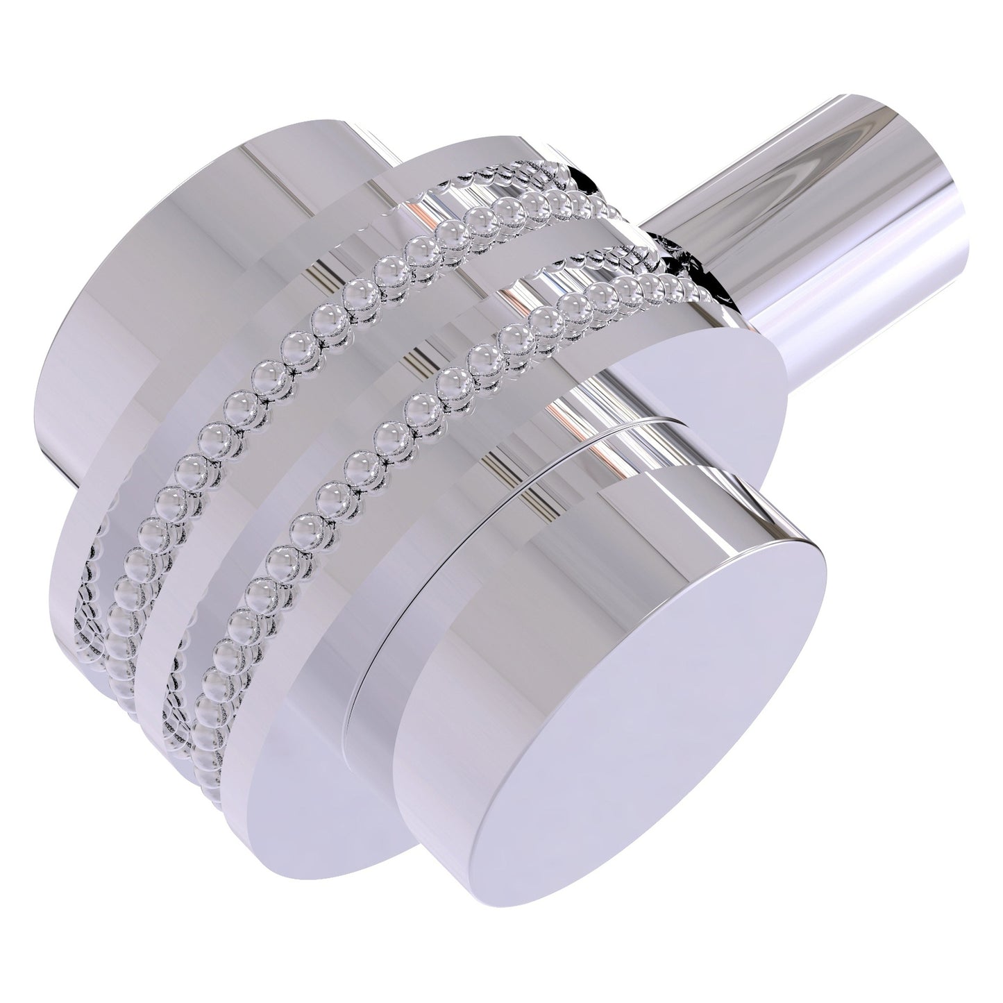 Allied Brass 102D 1.5" Polished Chrome Solid Brass Cabinet Knob