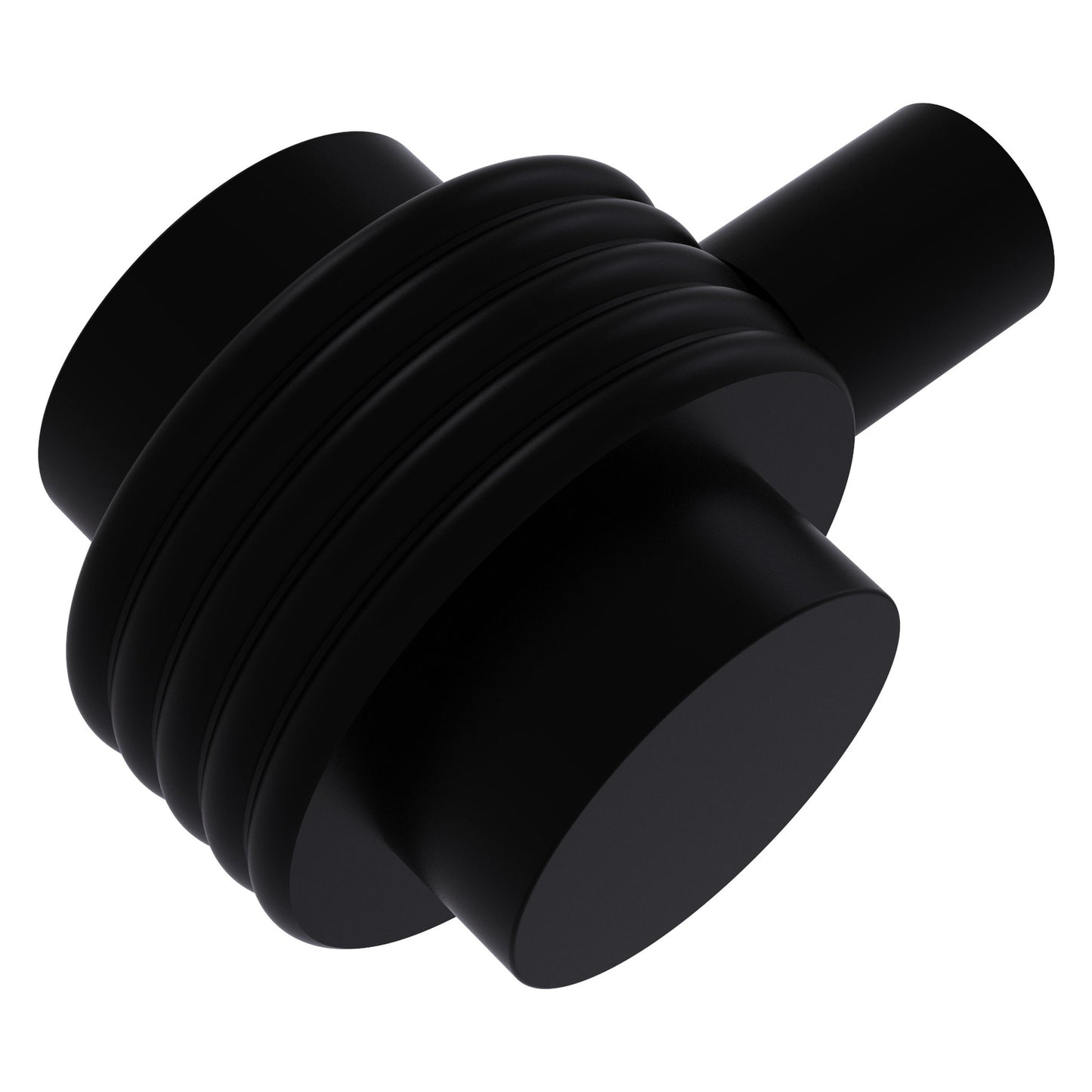 Allied Brass 102G 1.5" Matte Black Solid Brass Cabinet Knob