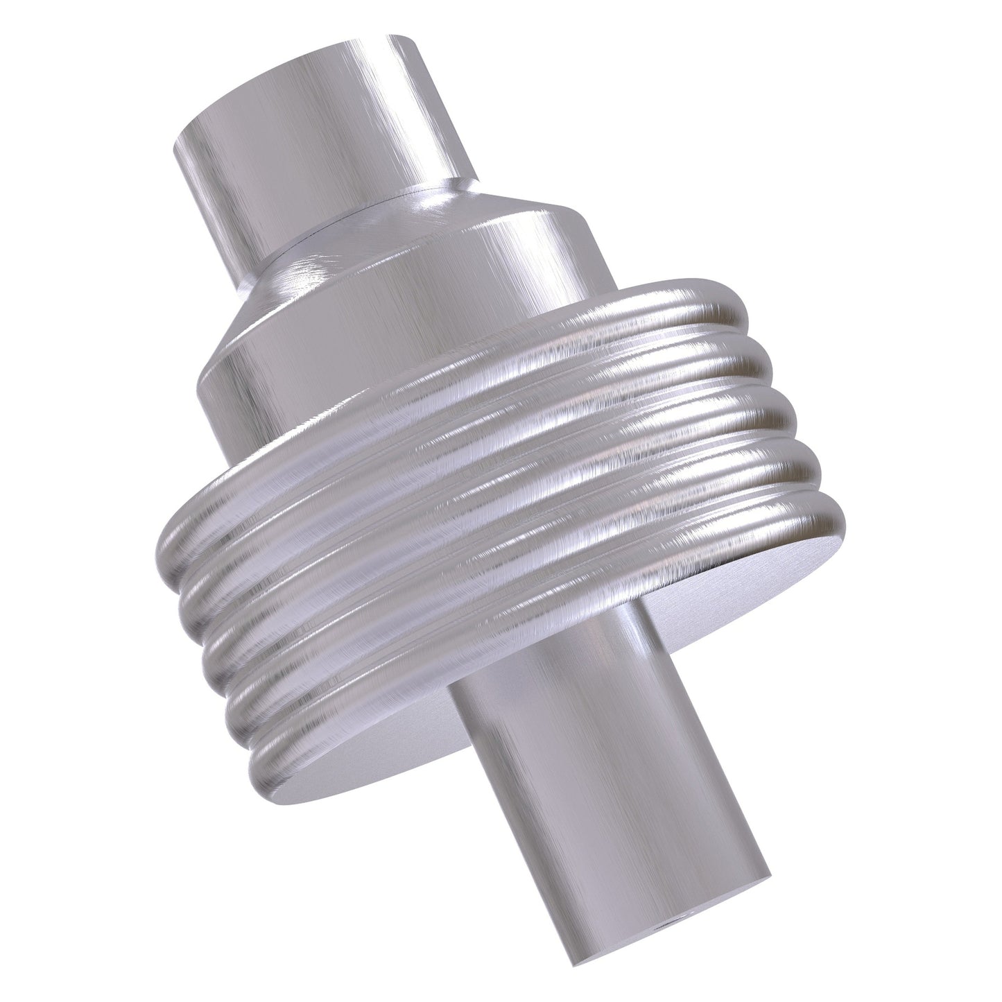 Allied Brass 103G 1.75" Satin Chrome Solid Brass Cabinet Knob