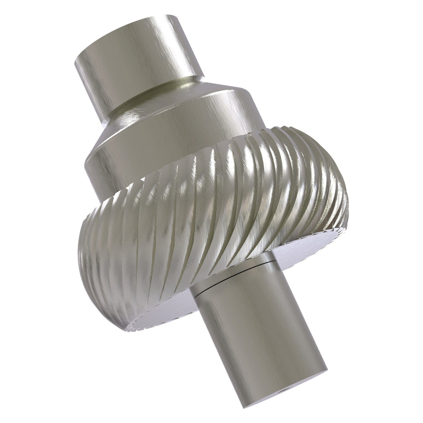 Allied Brass 103T 1.75" Satin Nickel Solid Brass Cabinet Knob