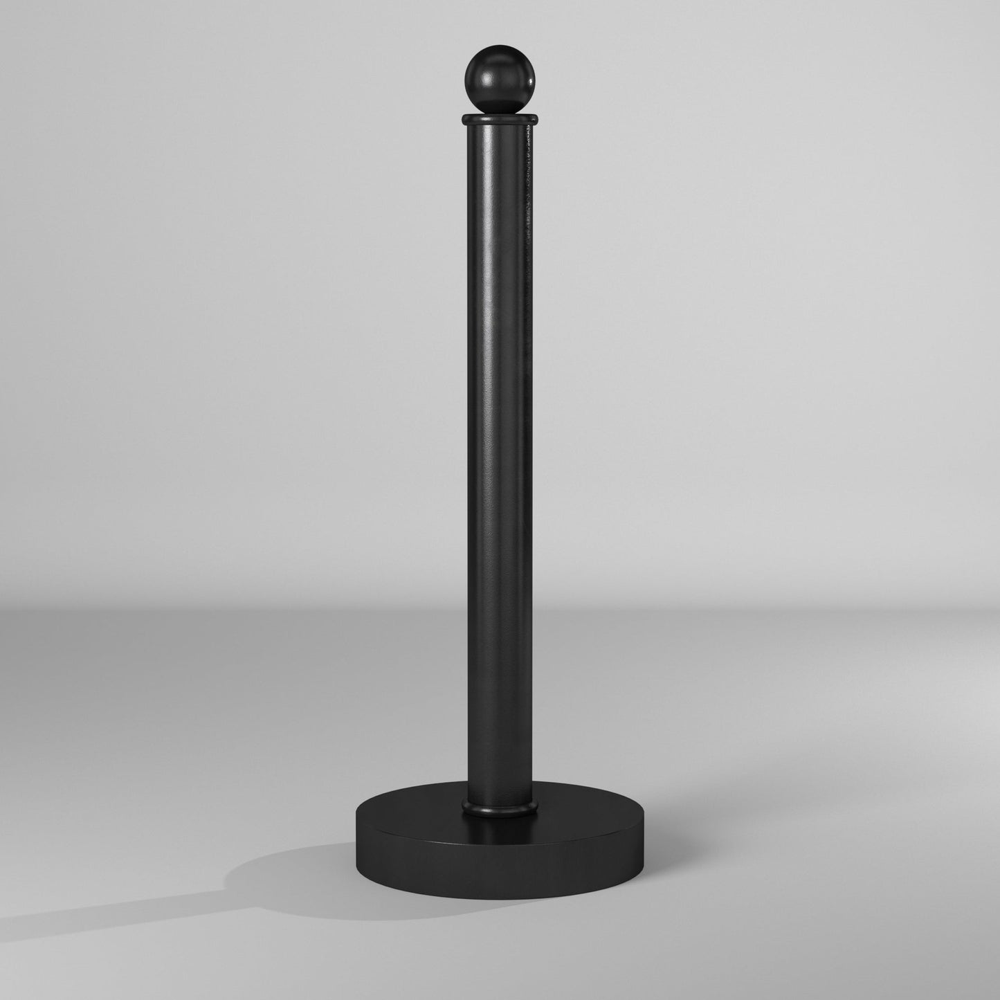 Allied Brass 1051 5" Matte Black Solid Brass Paper Towel Holder