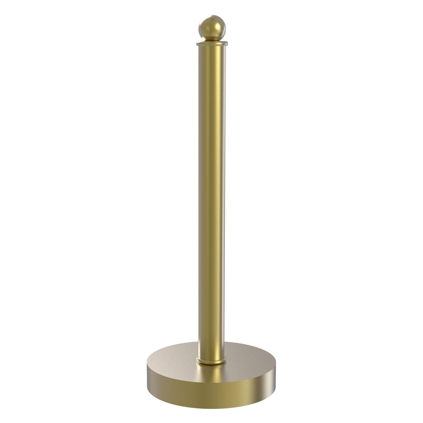 Allied Brass 1051 5" Satin Brass Solid Brass Paper Towel Holder