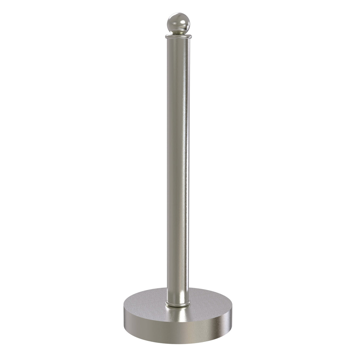 Allied Brass 1051 5" Satin Nickel Solid Brass Paper Towel Holder