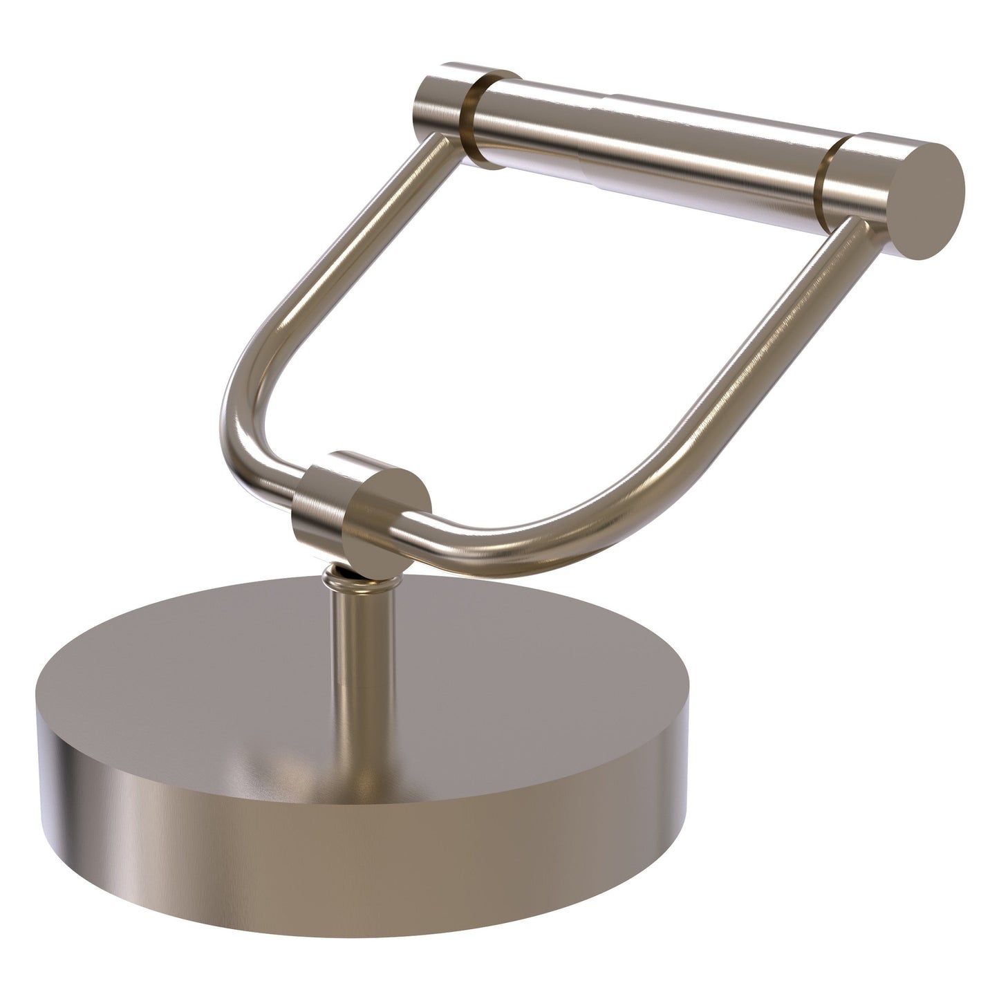 Allied Brass 1066 5.5" Antique Pewter Solid Brass Toilet Paper Holder
