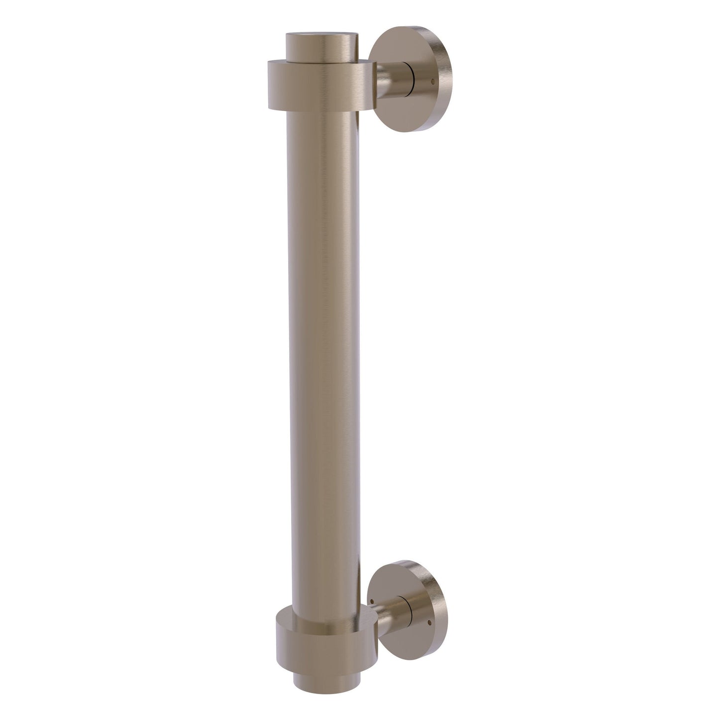 Allied Brass 402 8" x 2.9" Antique Pewter Solid Brass Door Pull