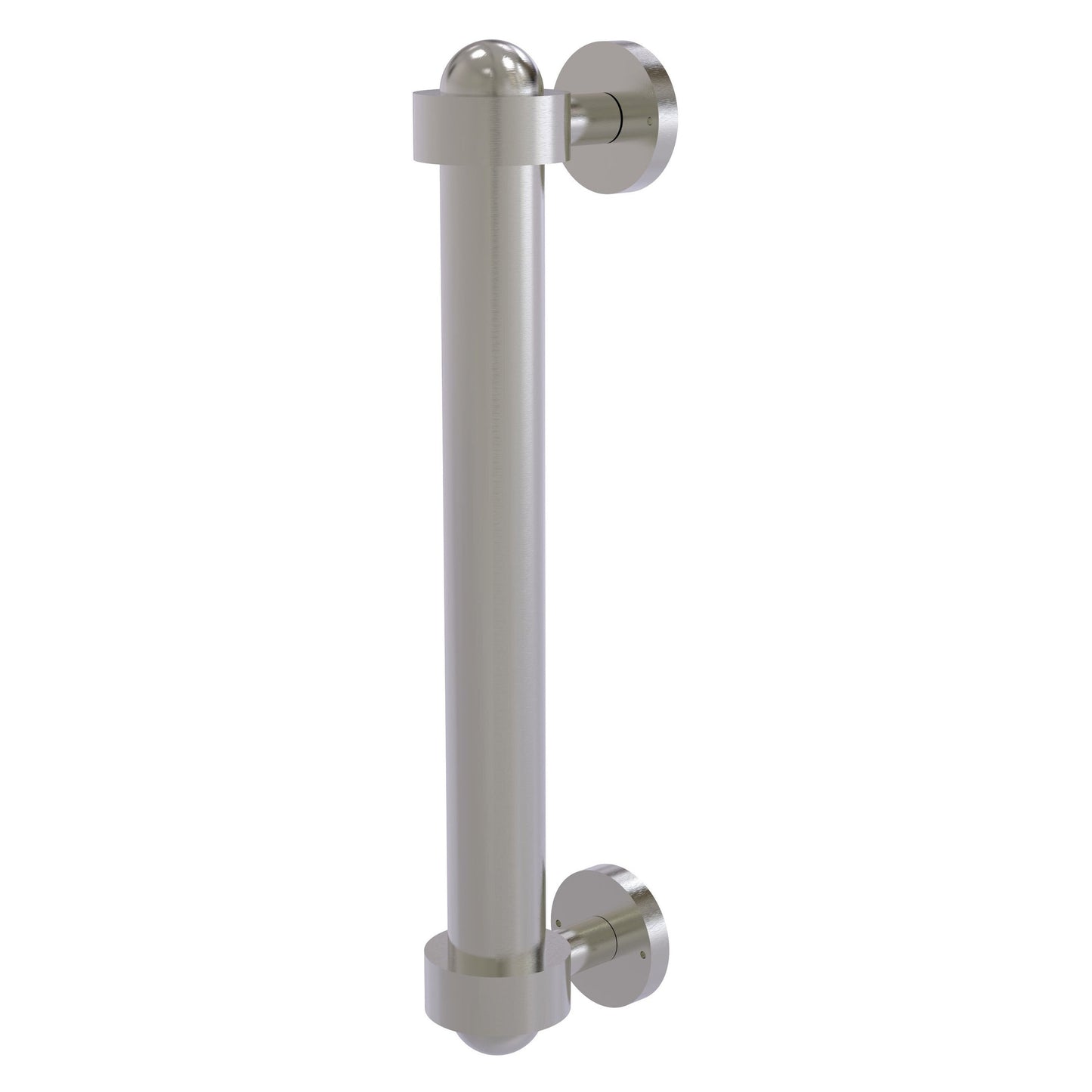 Allied Brass 402A 8" x 2.5" Satin Nickel Solid Brass Door Pull