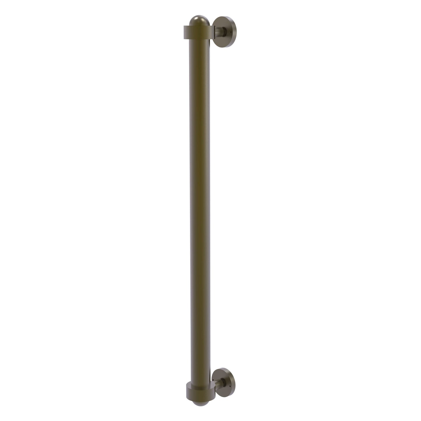 Allied Brass 402A-RP 18" x 2.1" Antique Brass Solid Brass Refrigerator Pull