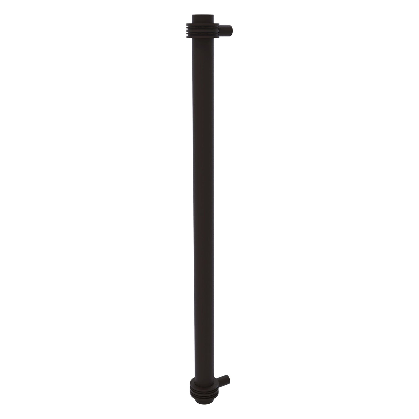 Allied Brass 402D-RP 19.6" x 2.9" Oil Rubbed Bronze Solid Brass Refrigerator Pull With Dotted Accents